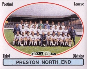 Sticker Team Photo - UK Football 1981-1982 - Panini