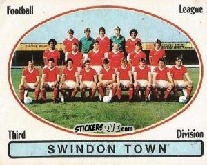 Sticker Team Photo - UK Football 1981-1982 - Panini