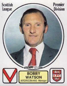 Sticker Bobby Watson - UK Football 1981-1982 n. 424 - Panini