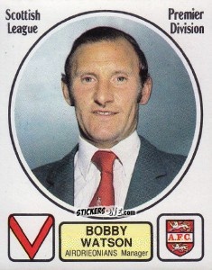 Figurina Bobby Watson - UK Football 1981-1982 - Panini