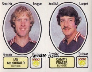 Cromo Ian MacDonald / Cammy Fraser