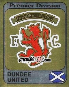 Sticker Badge - UK Football 1981-1982 - Panini