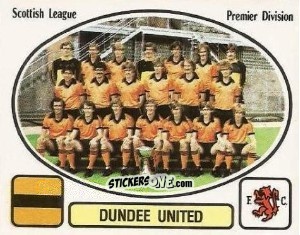 Sticker Team Photo - UK Football 1981-1982 - Panini