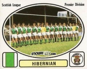 Sticker Team Photo - UK Football 1981-1982 - Panini