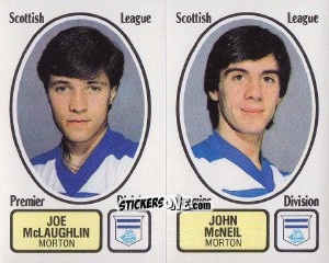 Sticker Joe McLaughlin / John McNeil