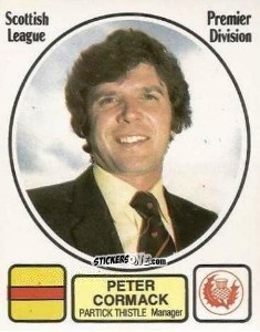 Figurina Peter Cormack - UK Football 1981-1982 - Panini