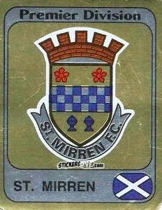 Sticker Badge - UK Football 1981-1982 - Panini