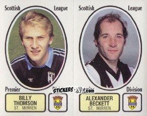 Cromo Billy Thomson / Alexander Beckett