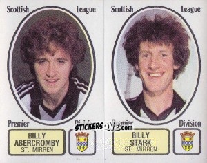 Sticker Billy Abercromby / Billy Stark