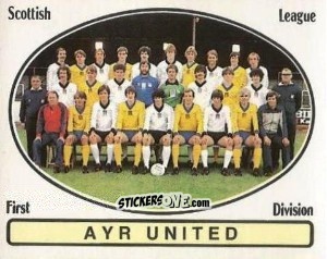 Figurina Team Photo - UK Football 1981-1982 n. 503 - Panini