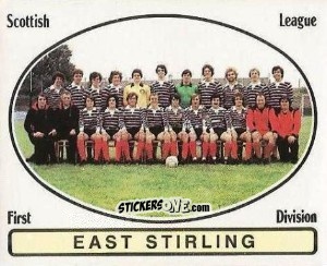 Figurina Team Photo - UK Football 1981-1982 - Panini