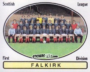 Figurina Team Photo - UK Football 1981-1982 - Panini