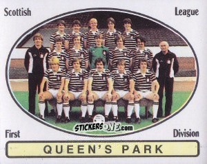 Cromo Team Photo - UK Football 1981-1982 - Panini