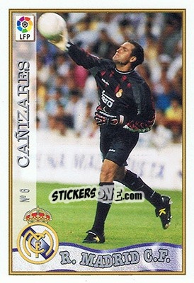 Sticker 6. CAÑIZARES - Las Fichas De La Liga 1997-1998 n. 6 - Mundicromo