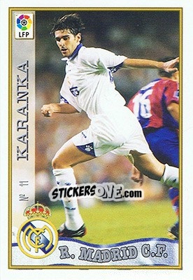 Sticker 11. KARANKA - Las Fichas De La Liga 1997-1998 - Mundicromo