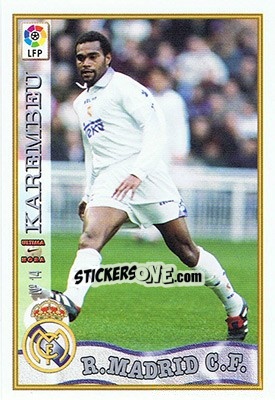 Sticker 14. U.H. KAREMBEAU - Las Fichas De La Liga 1997-1998 n. 21 - Mundicromo