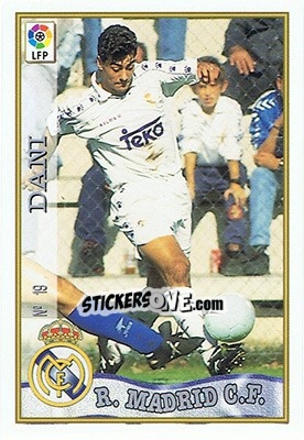 Sticker 19. DANI - Las Fichas De La Liga 1997-1998 - Mundicromo