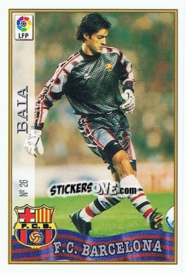 Cromo 26. VITOR BAIA - Las Fichas De La Liga 1997-1998 - Mundicromo