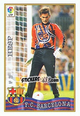 Sticker 26. HESP - Las Fichas De La Liga 1997-1998 - Mundicromo
