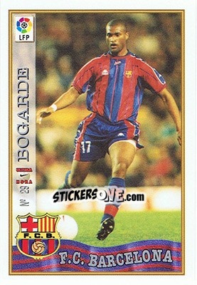 Sticker 29. U.H. BOGARDE - Las Fichas De La Liga 1997-1998 n. 43 - Mundicromo