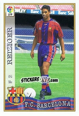 Sticker 31. REIZIGER - Las Fichas De La Liga 1997-1998 n. 45 - Mundicromo