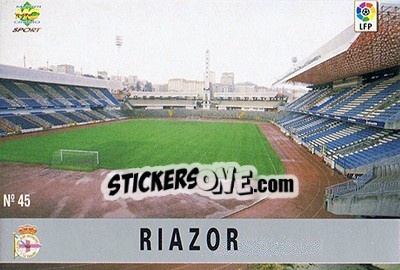 Cromo 45. Riazor - Las Fichas De La Liga 1997-1998 - Mundicromo