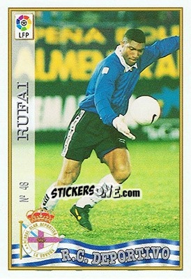 Sticker 48. RUFAI - Las Fichas De La Liga 1997-1998 - Mundicromo