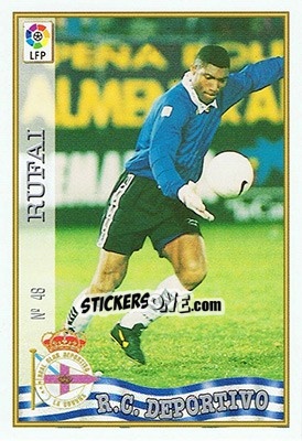 Cromo 48. RUFAI - Las Fichas De La Liga 1997-1998 - Mundicromo