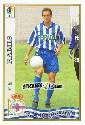 Cromo 57. RAMIS - Las Fichas De La Liga 1997-1998 - Mundicromo