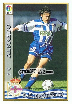 Figurina 60. ALFREDO - Las Fichas De La Liga 1997-1998 - Mundicromo