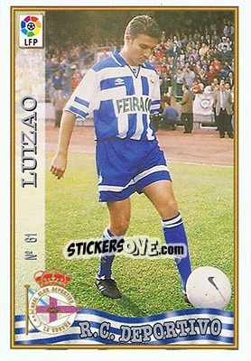 Figurina 61. LUIZAO - Las Fichas De La Liga 1997-1998 n. 91 - Mundicromo