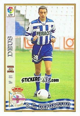 Sticker 61. U.H. Deus - Las Fichas De La Liga 1997-1998 n. 92 - Mundicromo