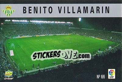 Sticker 66. Benito Villamarín