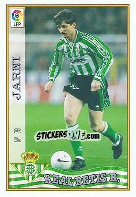 Sticker 79. JARNI - Las Fichas De La Liga 1997-1998 - Mundicromo