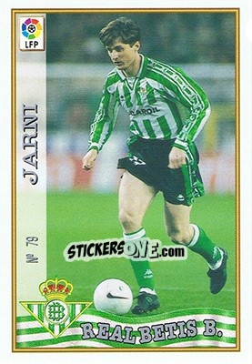 Figurina 79. JARNI - Las Fichas De La Liga 1997-1998 - Mundicromo