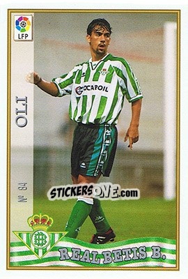 Figurina 84. OLI - Las Fichas De La Liga 1997-1998 - Mundicromo