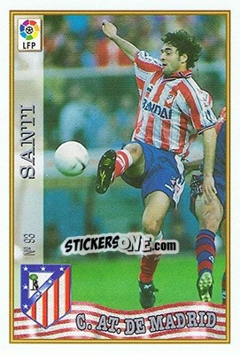 Figurina 93. SANTI - Las Fichas De La Liga 1997-1998 n. 138 - Mundicromo
