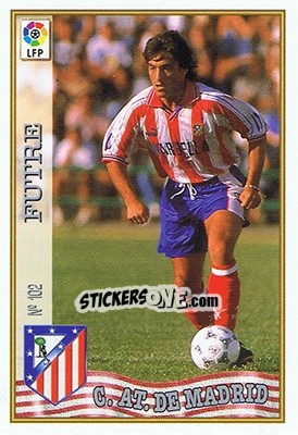 Sticker 102. FUTRE - Las Fichas De La Liga 1997-1998 - Mundicromo
