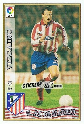 Sticker 103. VIZCAINO - Las Fichas De La Liga 1997-1998 n. 153 - Mundicromo