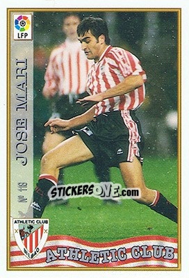 Sticker 118. JOSé MARI - Las Fichas De La Liga 1997-1998 n. 172 - Mundicromo