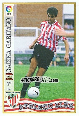 Sticker 118. U.H. G. GARITANO - Las Fichas De La Liga 1997-1998 - Mundicromo