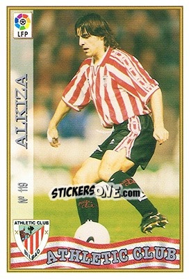 Sticker 119. ALKIZA - Las Fichas De La Liga 1997-1998 - Mundicromo
