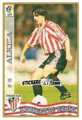 Cromo 119. ALKIZA - Las Fichas De La Liga 1997-1998 - Mundicromo