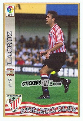Sticker 119. U.H. LACRUZ - Las Fichas De La Liga 1997-1998 - Mundicromo