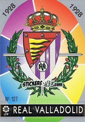Sticker 127. ESCUDO - Las Fichas De La Liga 1997-1998 - Mundicromo