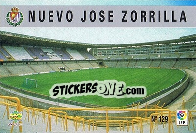 Sticker 129. NUEVO J. ZORRILLA - Las Fichas De La Liga 1997-1998 n. 186 - Mundicromo
