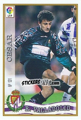 Cromo 131. CéSAR - Las Fichas De La Liga 1997-1998 - Mundicromo