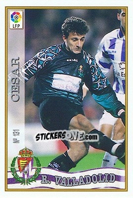 Sticker 131. CéSAR - Las Fichas De La Liga 1997-1998 n. 189 - Mundicromo