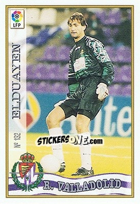 Sticker 132. ELDUAYEN - Las Fichas De La Liga 1997-1998 - Mundicromo