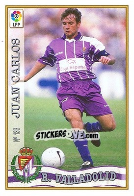 Sticker 133. JUAN CARLOS - Las Fichas De La Liga 1997-1998 - Mundicromo